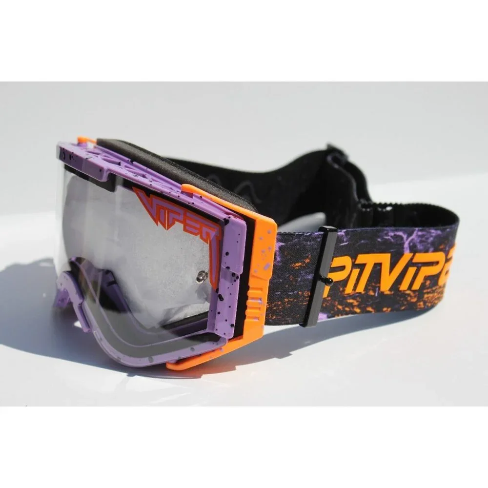 PIT VIPER The High Speed/Off Road Brapstrap Goggles Moto/Bike/Ski NEW